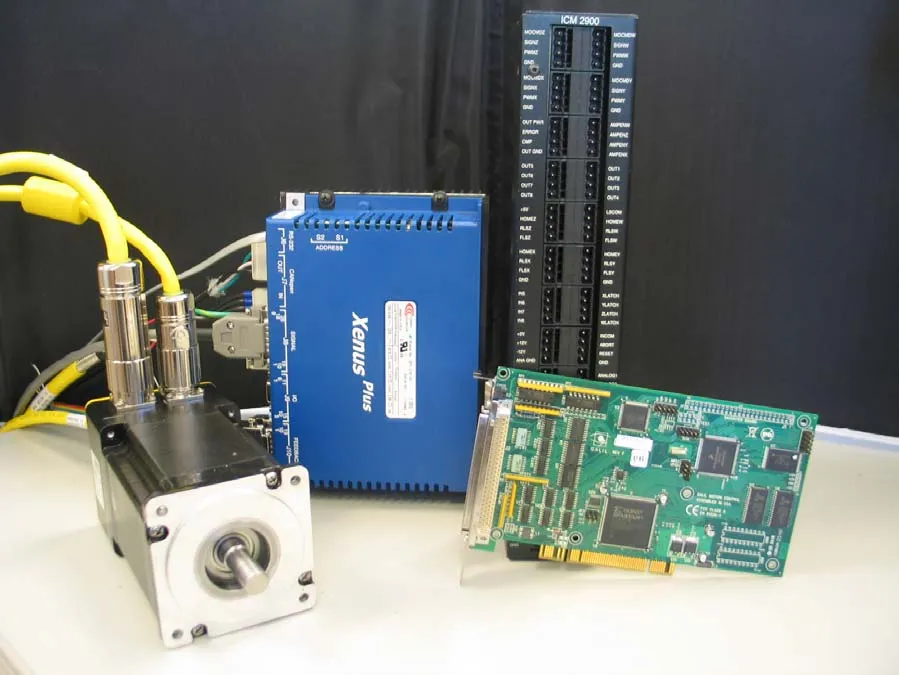 Illustration for Connecting a Copley Xenus Plus Amplifier to Galil Motion Controllers