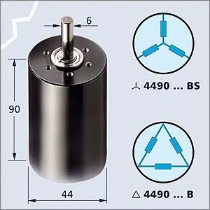 Illustration for Connecting a Faulhaber Motor to Galil Amplifiers