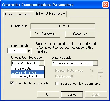 Illustration for The CW Command: Copyright, Unsolicited Messages, and Buffer Control