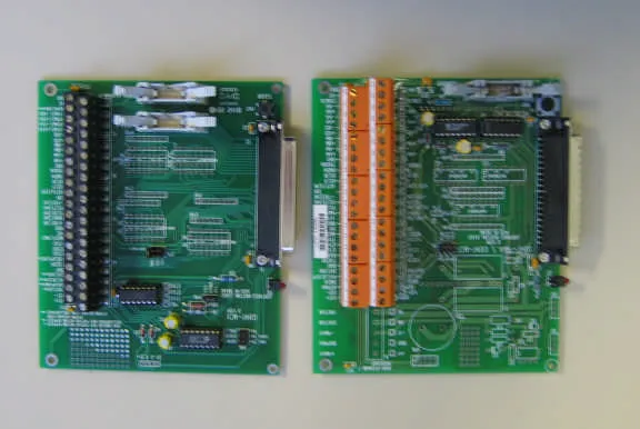Illustration for ICM-1460 Revision A-F and Revision G Connections