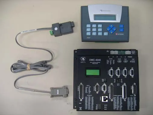Illustration for Interfacing to a Galil Controller with a Unitronics Jazz PLC