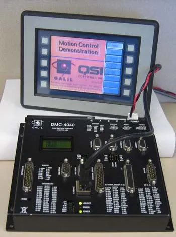 Illustration for Interfacing to a QSI G70 Touchscreen with Galil Controllers