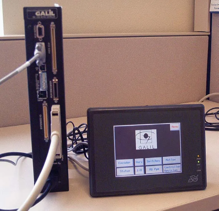 Illustration for Connecting Maple Systems HMI500 Operator Interface to Galil Controllers