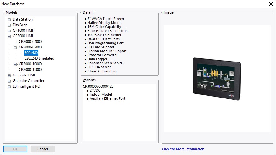 Modbus TCP/IP Communications with a Red Lion HMI