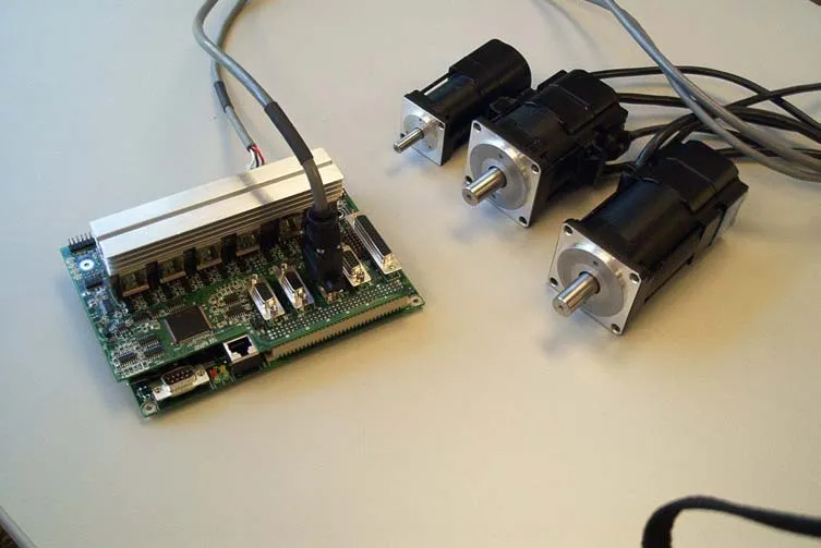 Illustration for Using Applied Motion Servos with the AMP-20540
