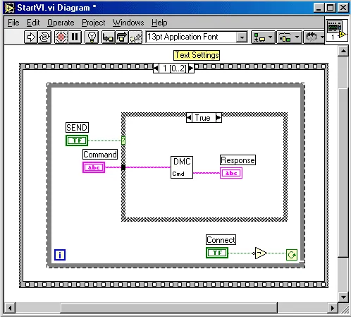 Illustration for Using LabVIEW with Galil Controllers